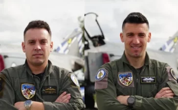 Ποιοι ήταν οι δύο πιλότοι του Phantom που συνετρίβη στην Τανάγρα